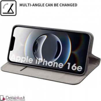 Telone dirbtinos odos dėklas - bordo spalvos (Apple Iphone 16e/Iphone 17e) Telone dirbtinos odos dėklas - bordo spalvos (Apple Iphone 16e/Iphone 17e)